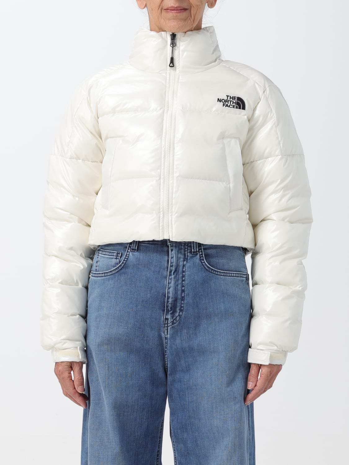 THE NORTH FACE Jacket woman White The North Face jacket NF0A87T8 online at GIGLIO.COM