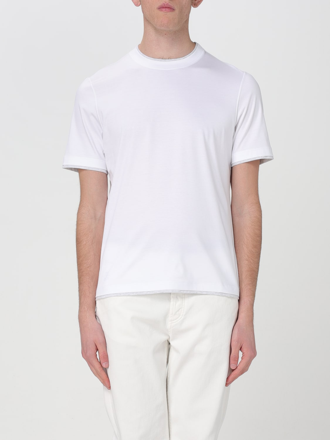 Giglio T-shirt basic Brunello Cucinelli