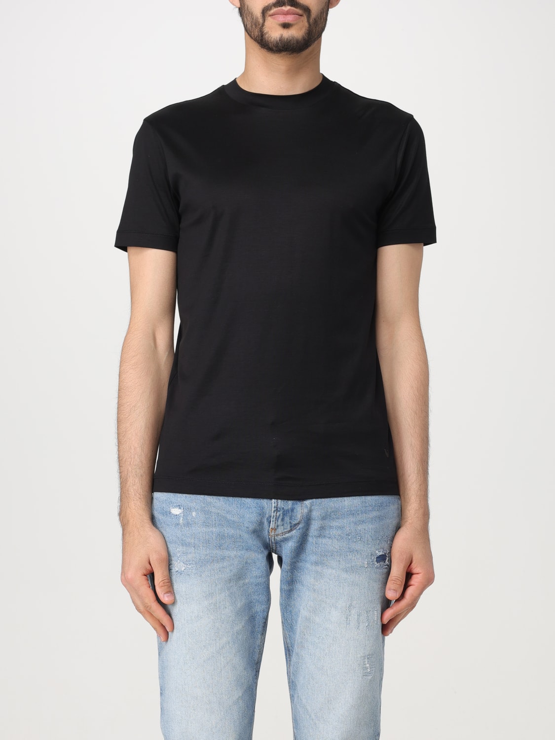Giglio T-shirt Emporio Armani in misto cotone