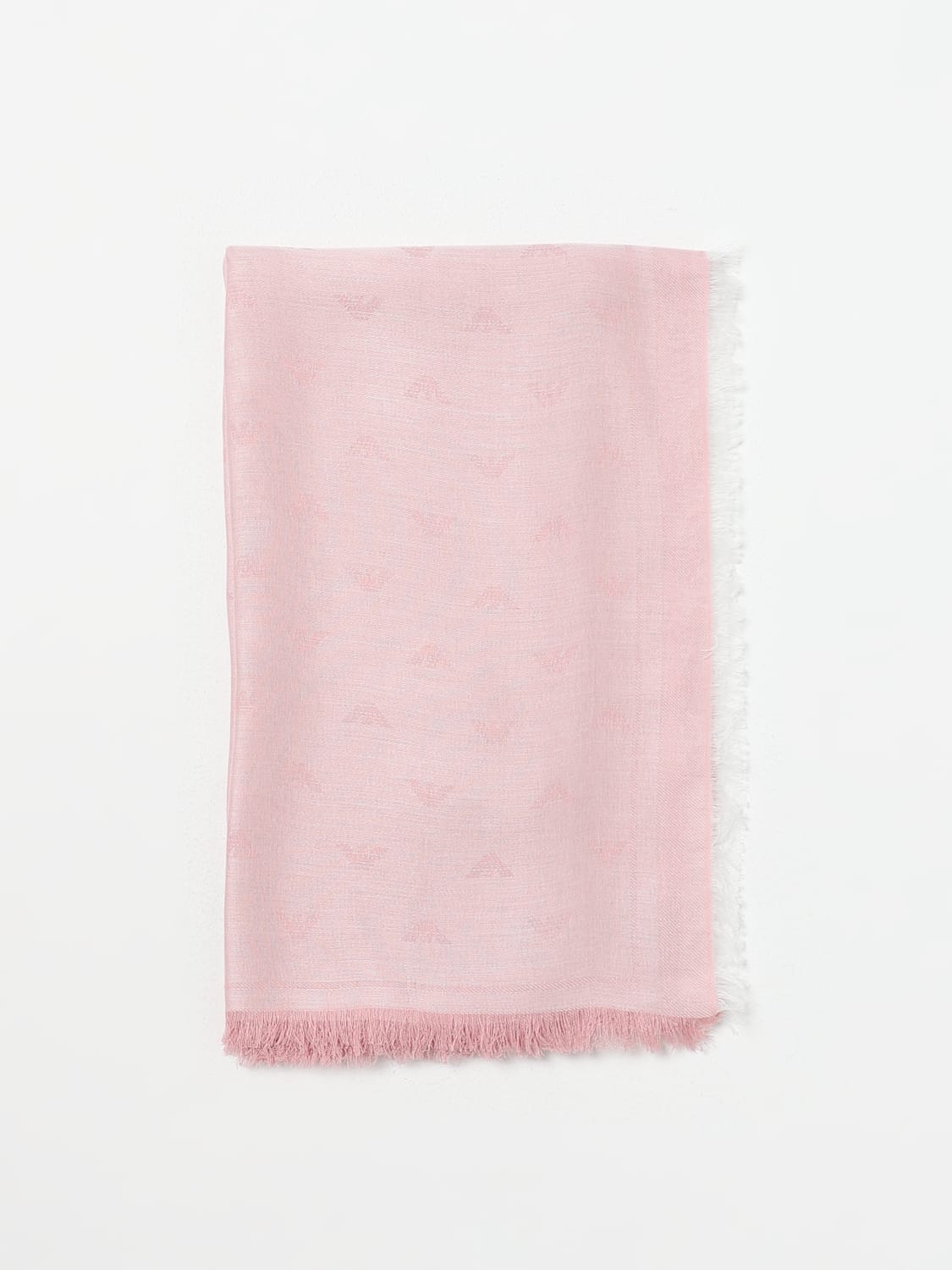 スカーフ EMPORIO ARMANI Woman Scarf Pink 6352334R326 03191 Emporio Armani Scarfs Pink – Lord & Taylor
