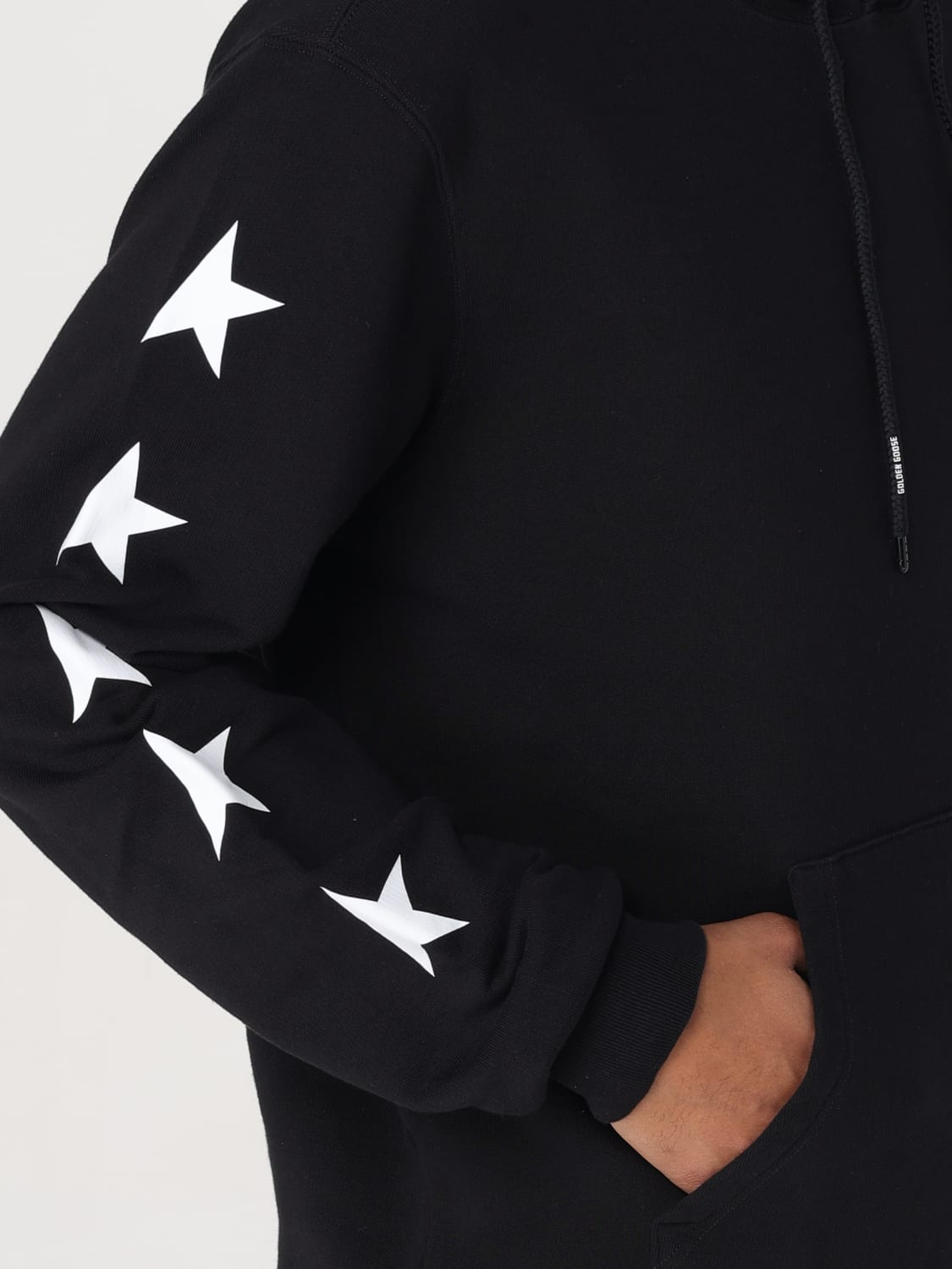 GOLDEN GOOSE: Sweatshirt men - Black | Golden Goose