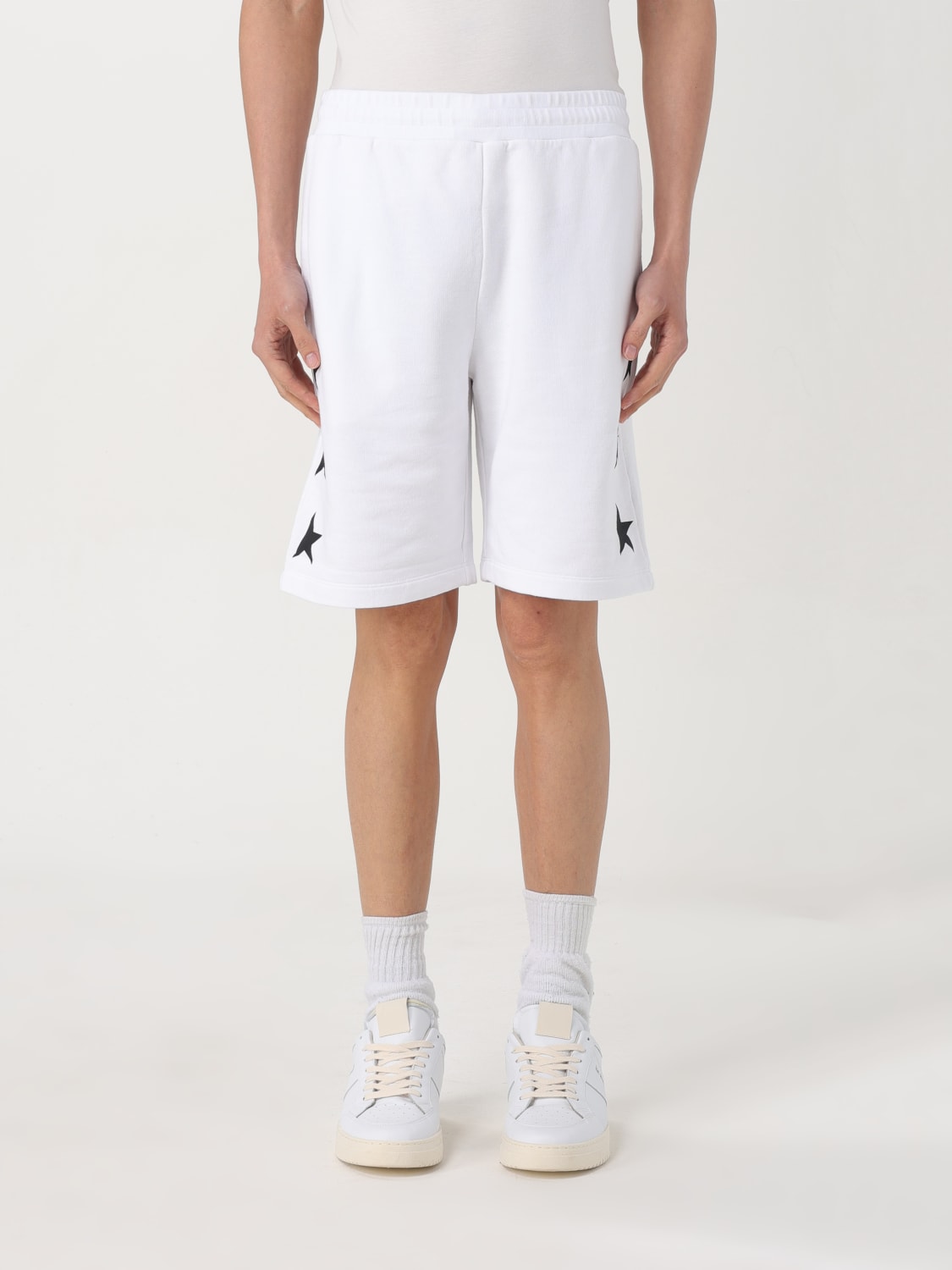 GOLDEN GOOSE SHORT: Short homme Golden Goose, Blanc - Img 1