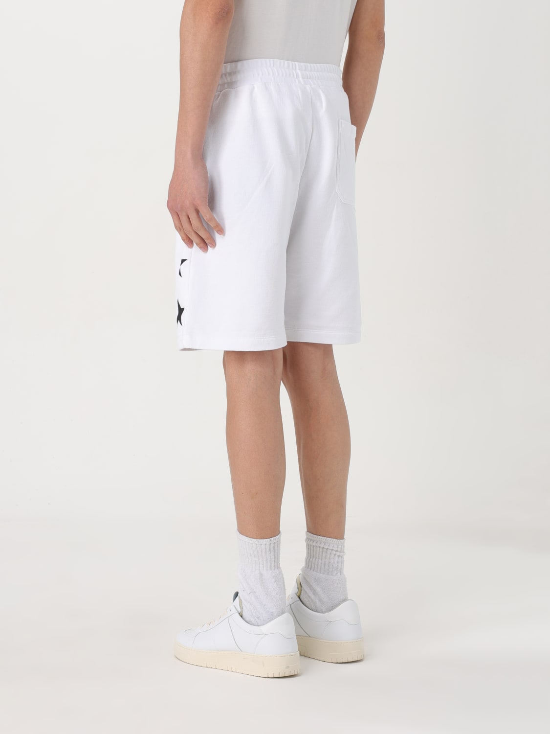 GOLDEN GOOSE SHORT: Short homme Golden Goose, Blanc - Img 3