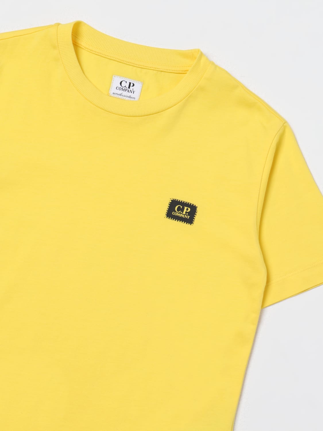 C.P. COMPANY T-SHIRT: T-shirt kids C.P. Company, Yellow - Img 3