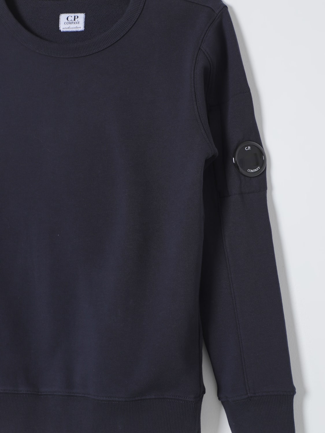 C.P. COMPANY SWEATER: Sweater kids C.P. Company, Blue - Img 3