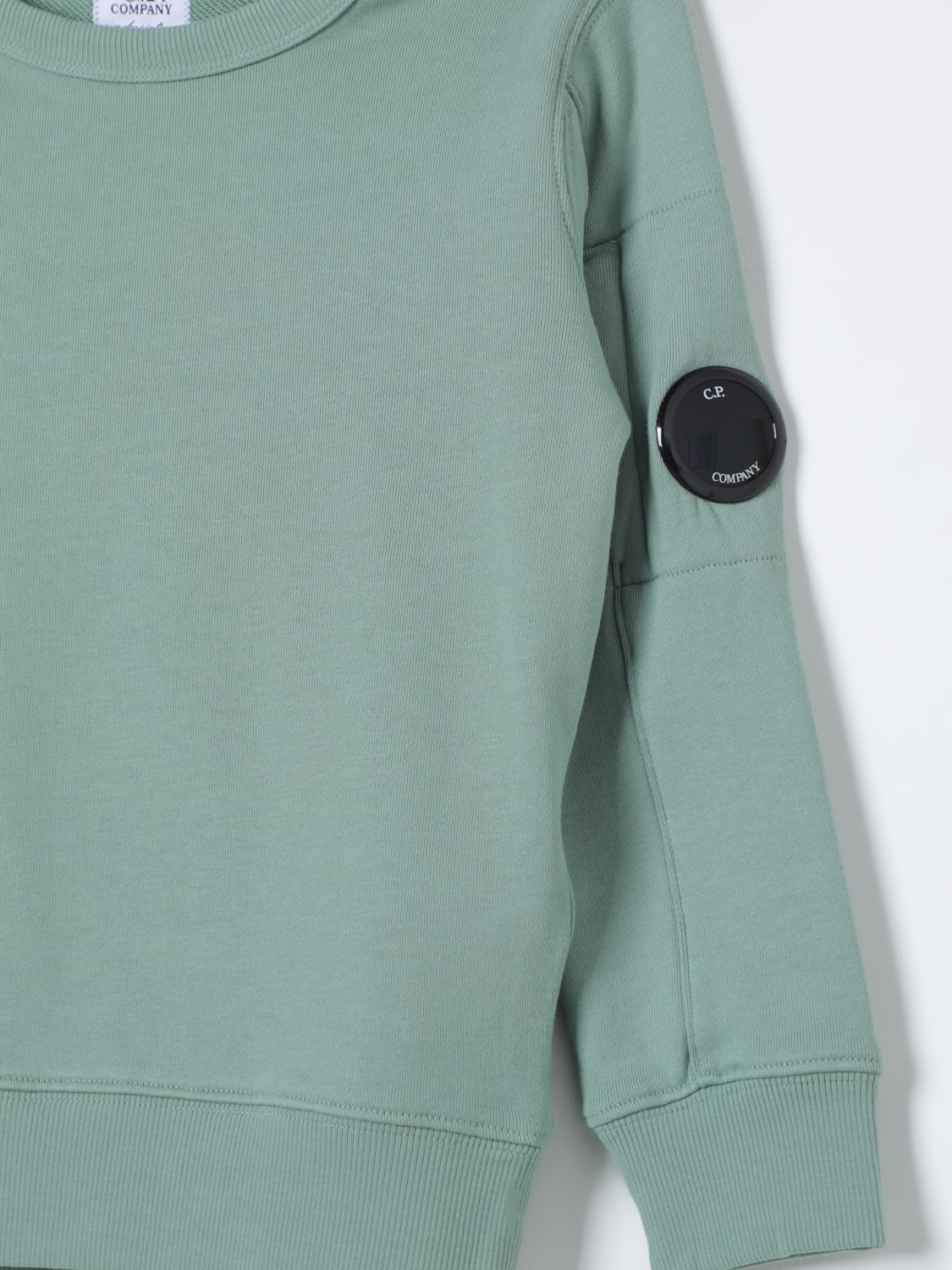C.P. COMPANY JERSEY: Jersey niños C.P. Company, Verde - Img 3