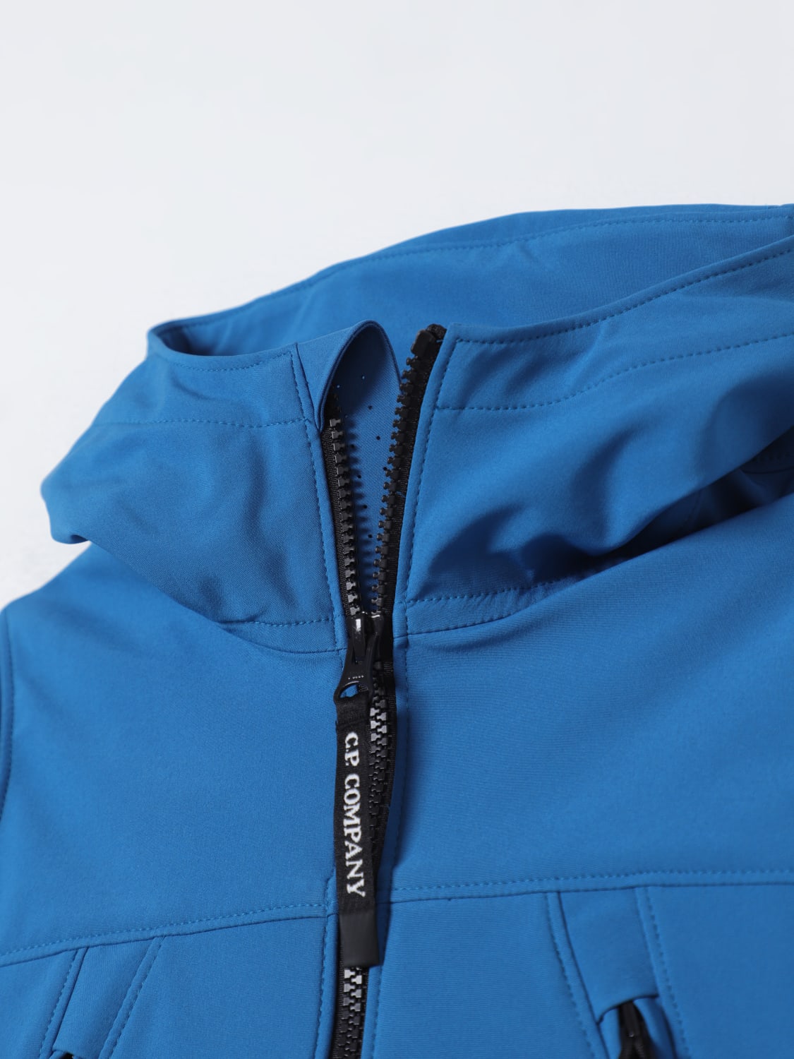 C.P. Company Outlet Jacket kids Blue 1 C.P. Company jacket CUS002L4A01 online at GIGLIO.COM