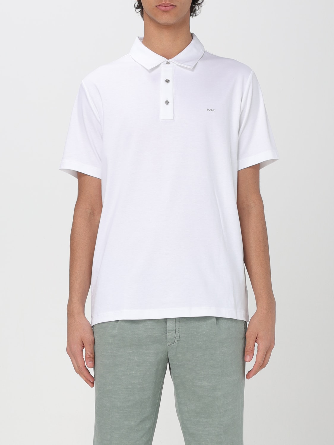 Michael kors shirts mens white outlet
