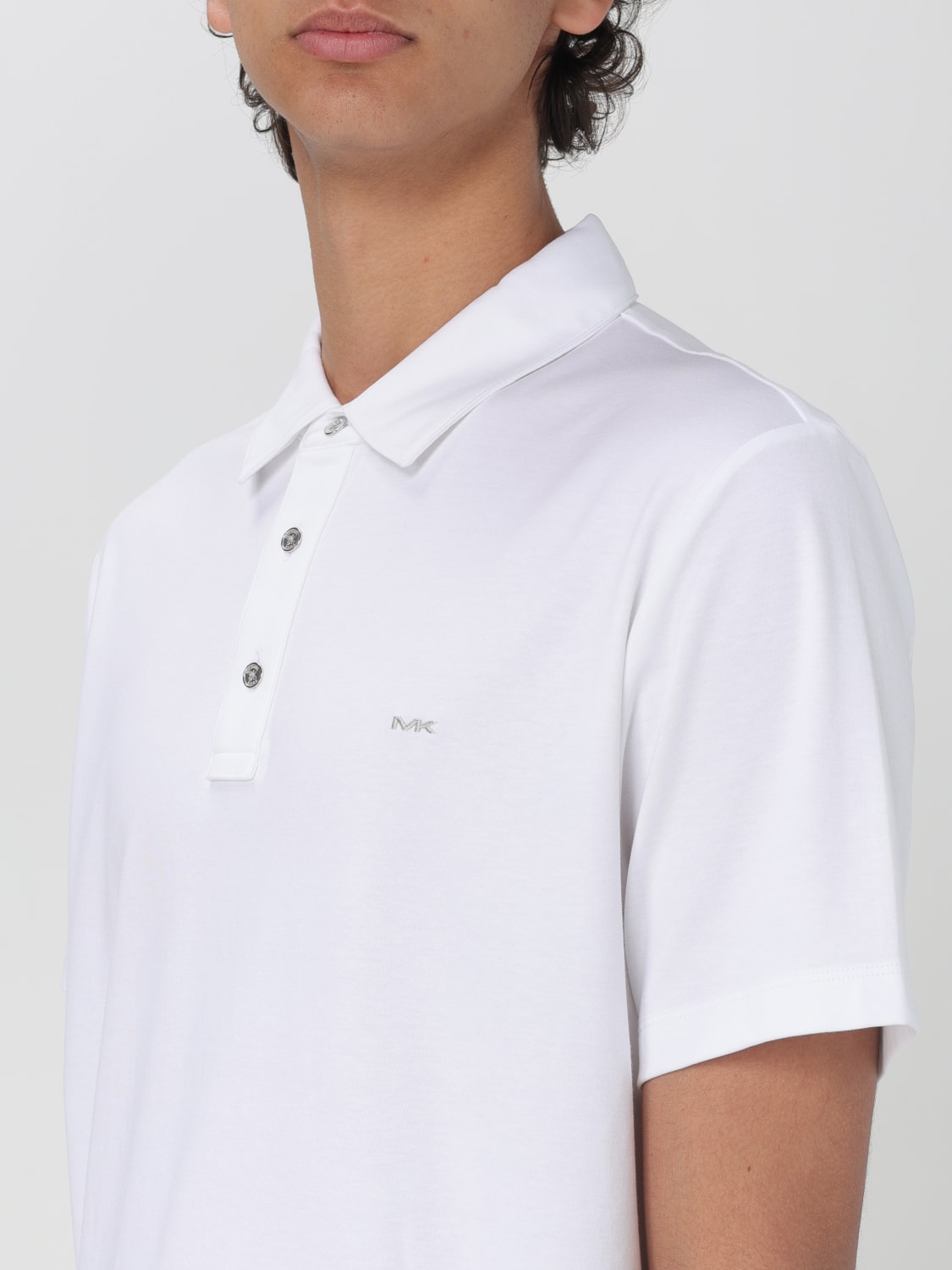 MICHAEL KORS POLO: Polo homme Michael Kors, Blanc - Img 3