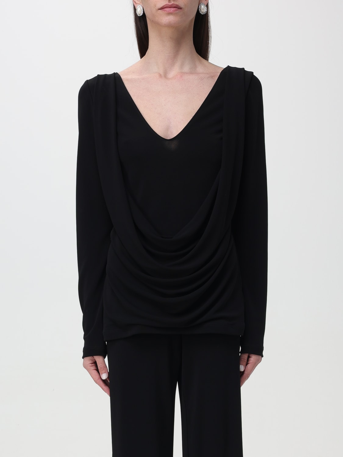 ALBERTA FERRETTI TOP: Top woman Alberta Ferretti, Black - Img 1