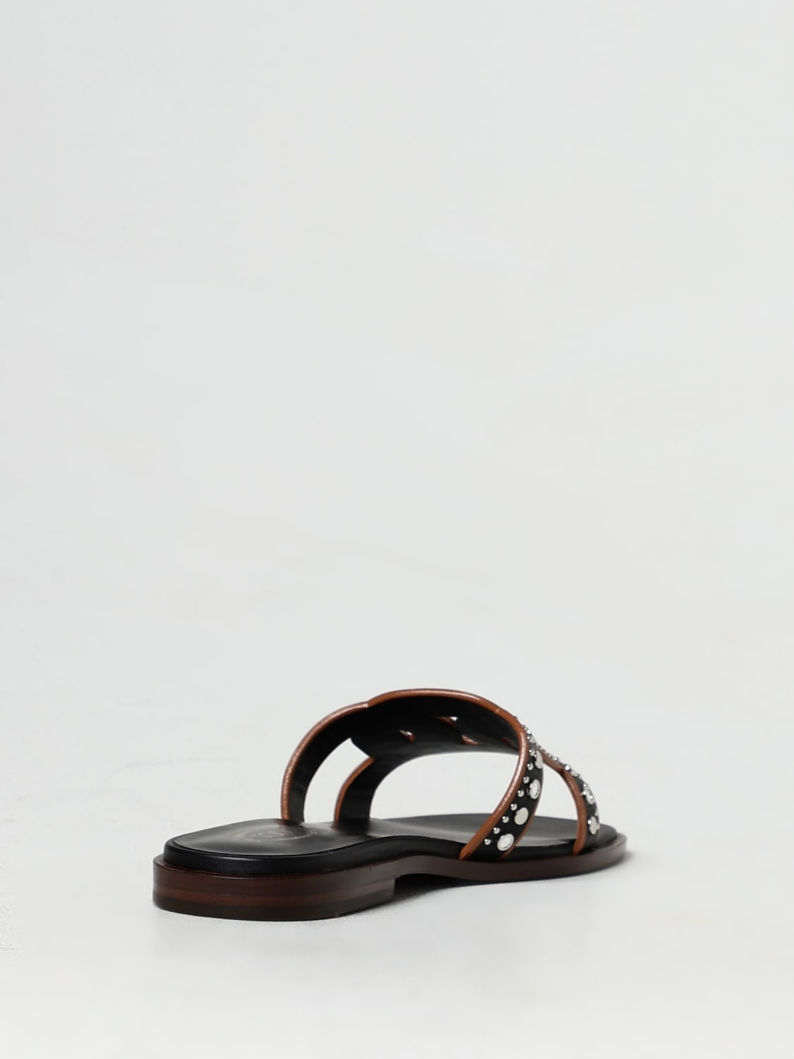 TOD'S FLAT SANDALS: Shoes woman Tod's, Black - Img 3