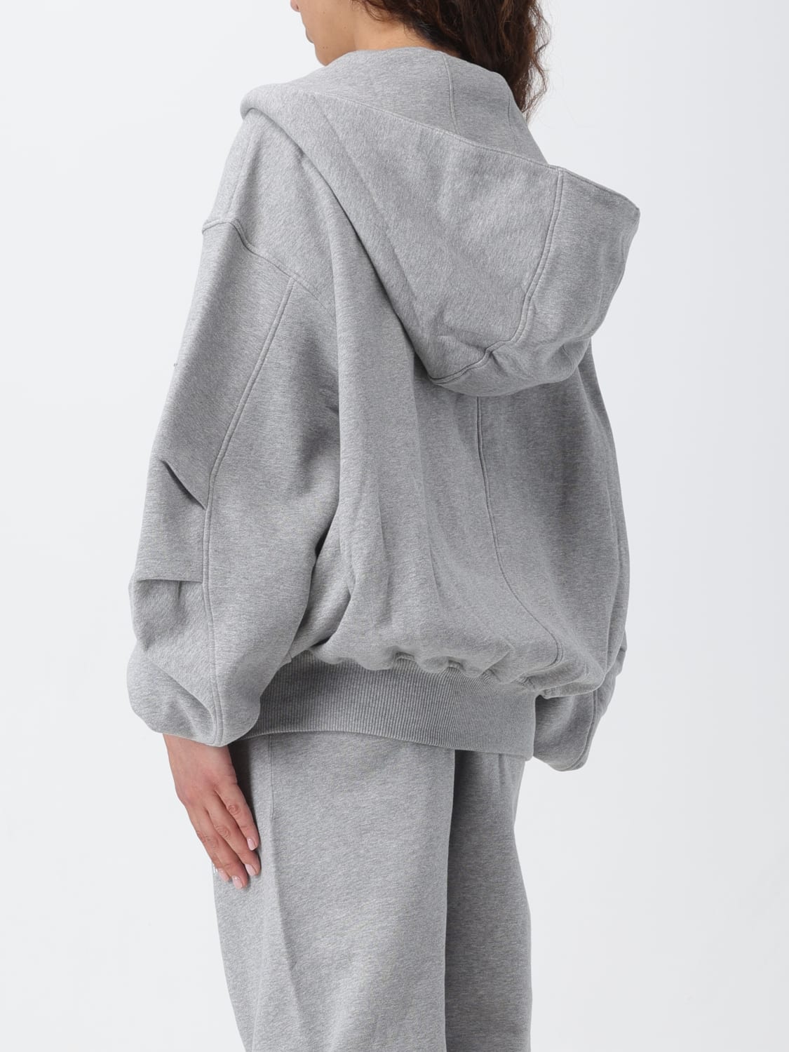 Sweatshirt THE ATTICO Woman color Grey