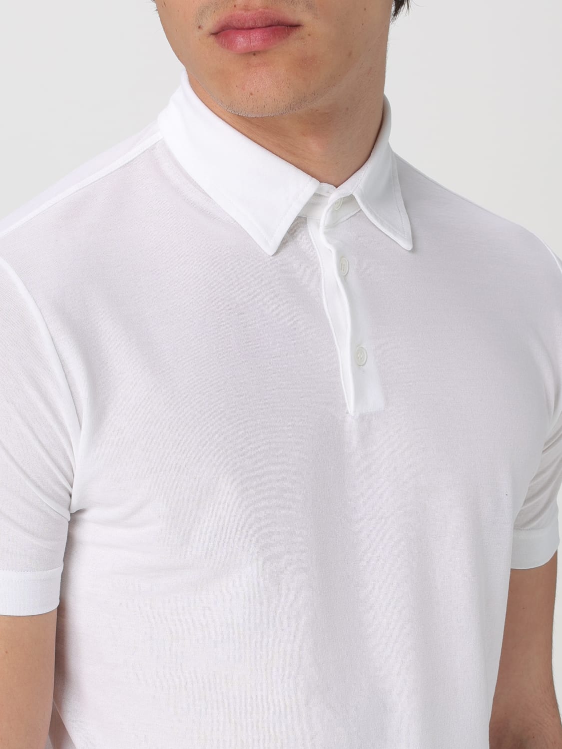 ZANONE POLO SHIRT: Polo shirt men Zanone, White - Img 3