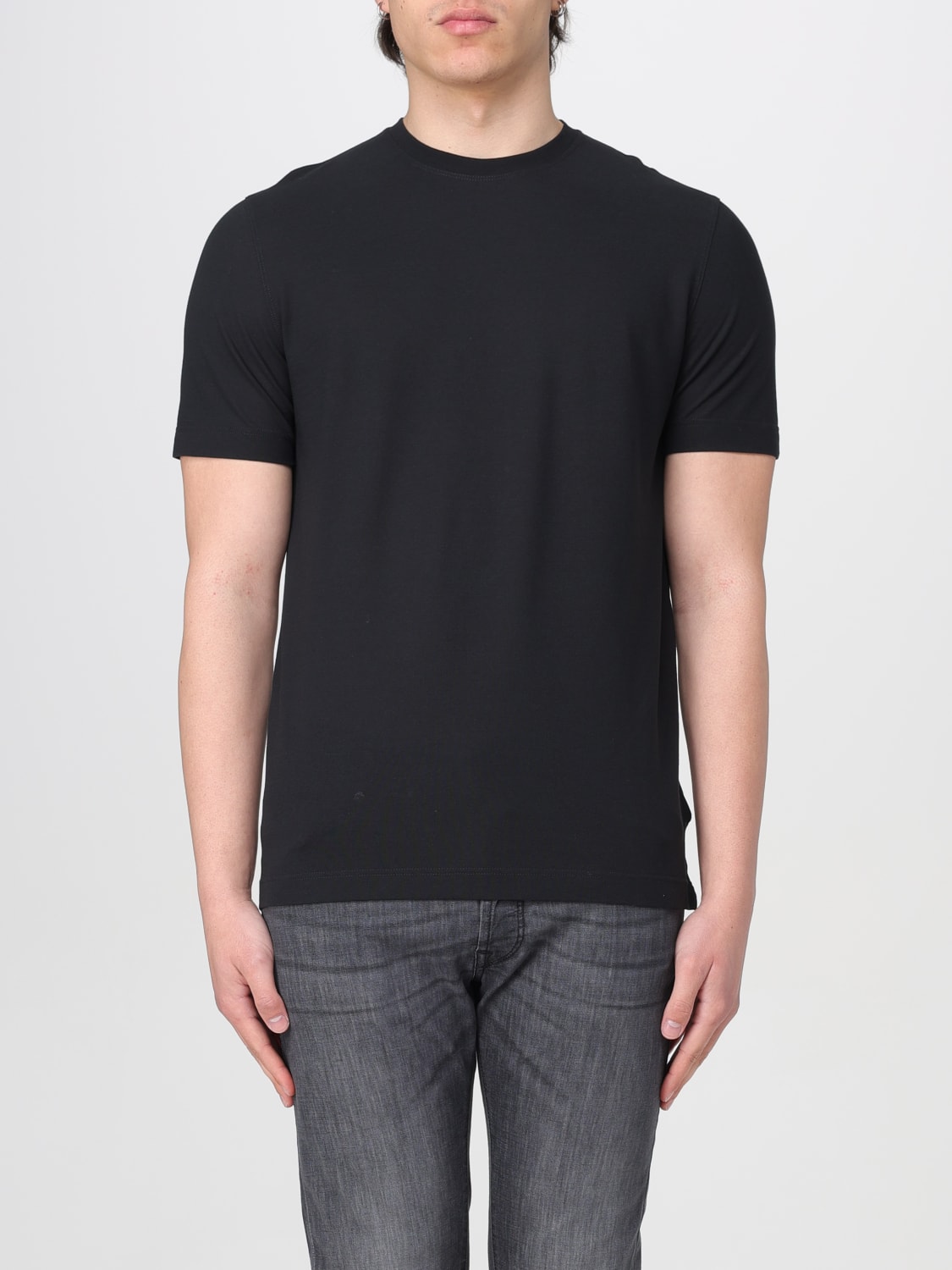 ZANONE T-SHIRT: T-shirt men Zanone, Black - Img 1