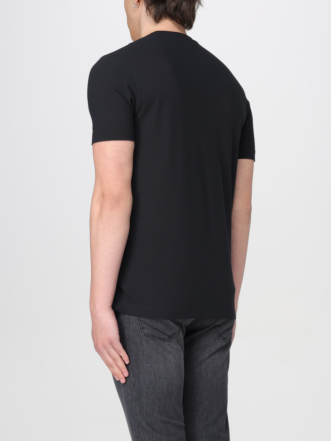 ZANONE T-SHIRT: T-shirt men Zanone, Black - Img 2