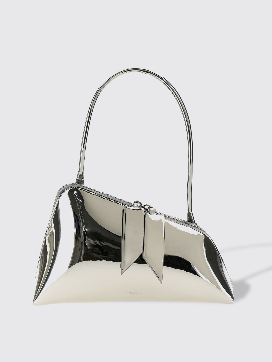 ショルダーバッグ・ポシェット THE ATTICO Woman Shoulder bag Silver 241WAH00042PUR001AA 002 THE ATTICO: Shoulder bag woman - Silver | The Attico