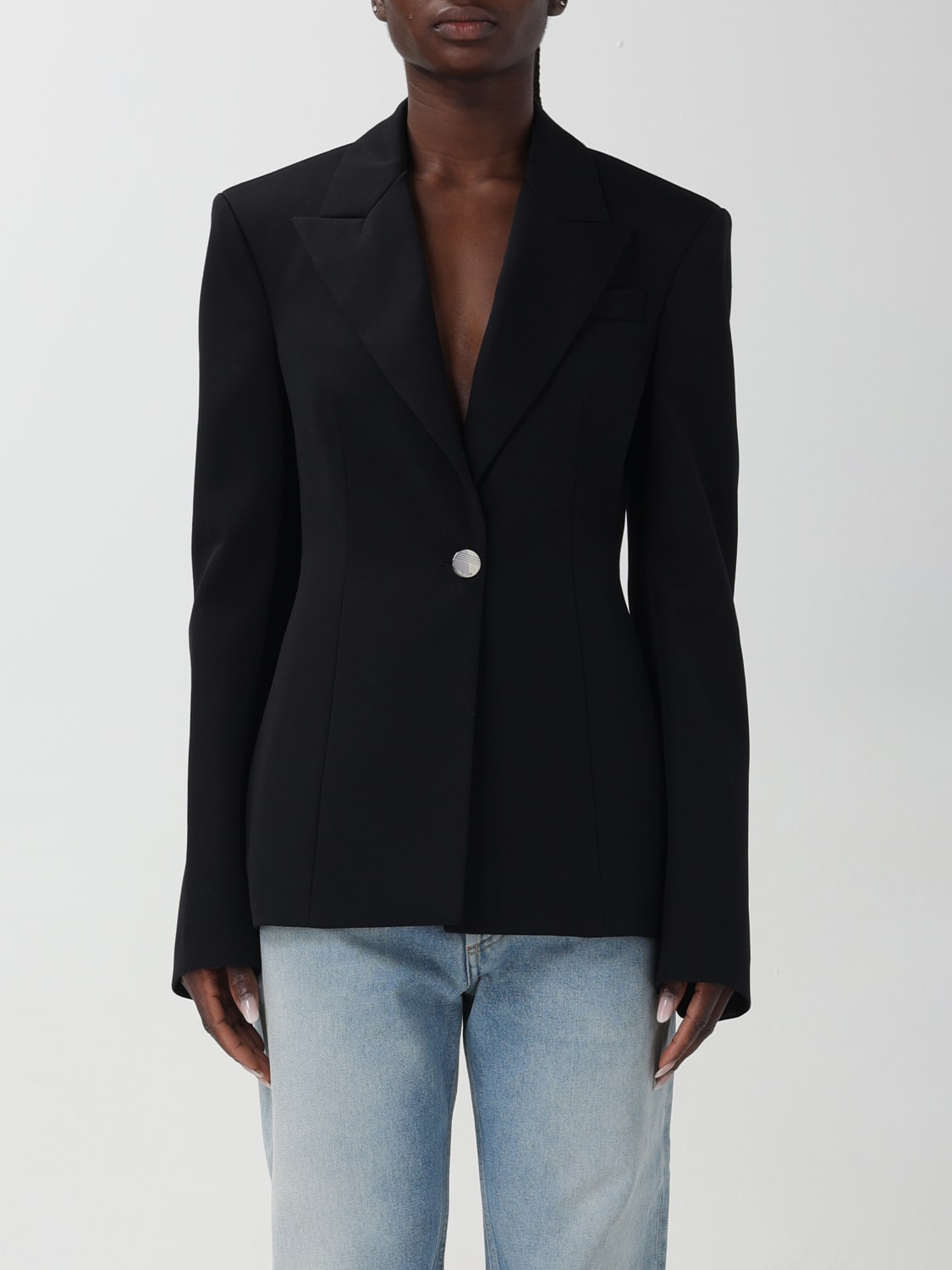 THE ATTICO BLAZER: Jacket woman The Attico, Black - Img 1