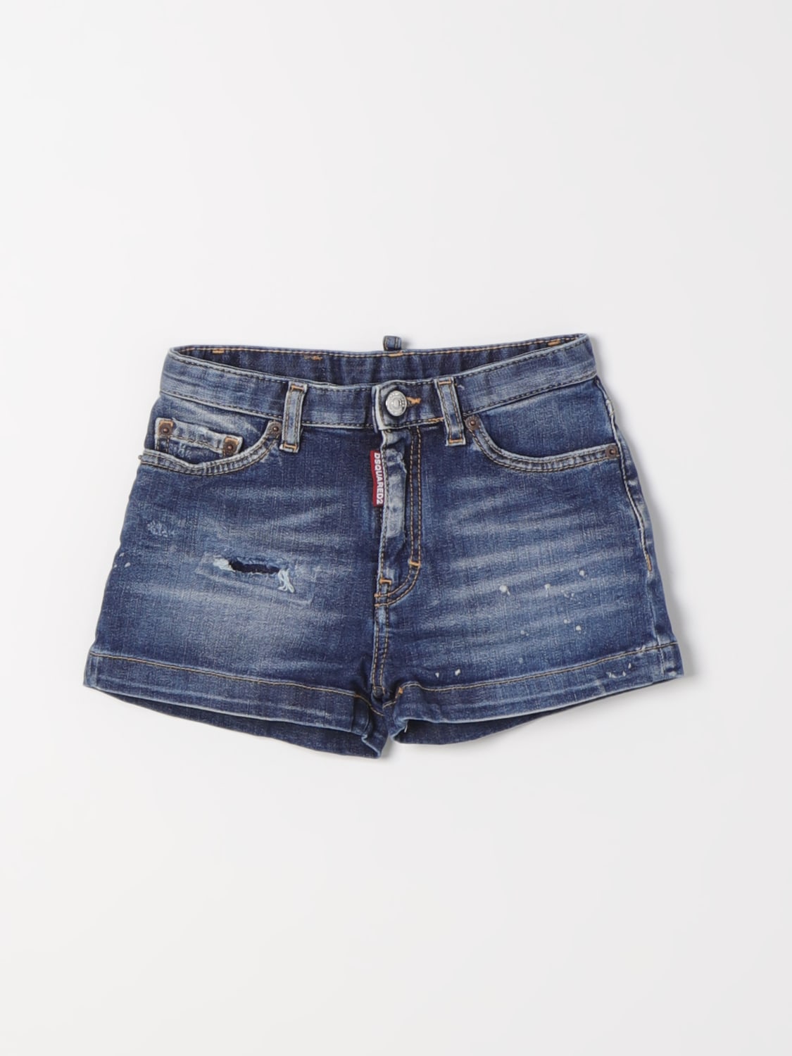 DSQUARED2 PANTALONES CORTOS: Pantalones cortos niños Dsquared2 Junior, Denim - Img 1