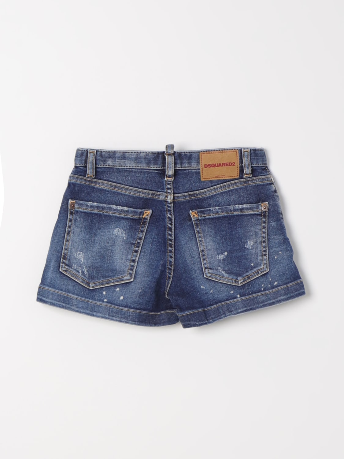 DSQUARED2 SHORT: Short kids Dsquared2 Junior, Denim - Img 2