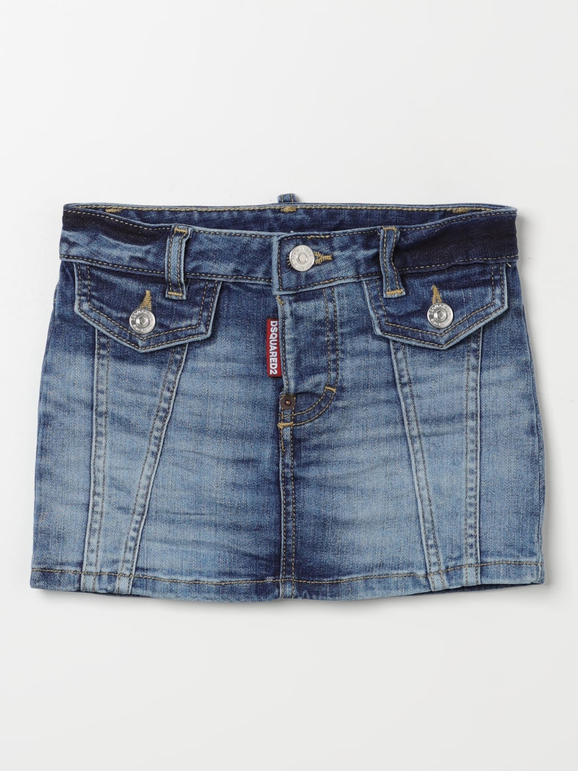 DSQUARED2 SKIRT: Skirt kids Dsquared2 Junior, Denim - Img 1