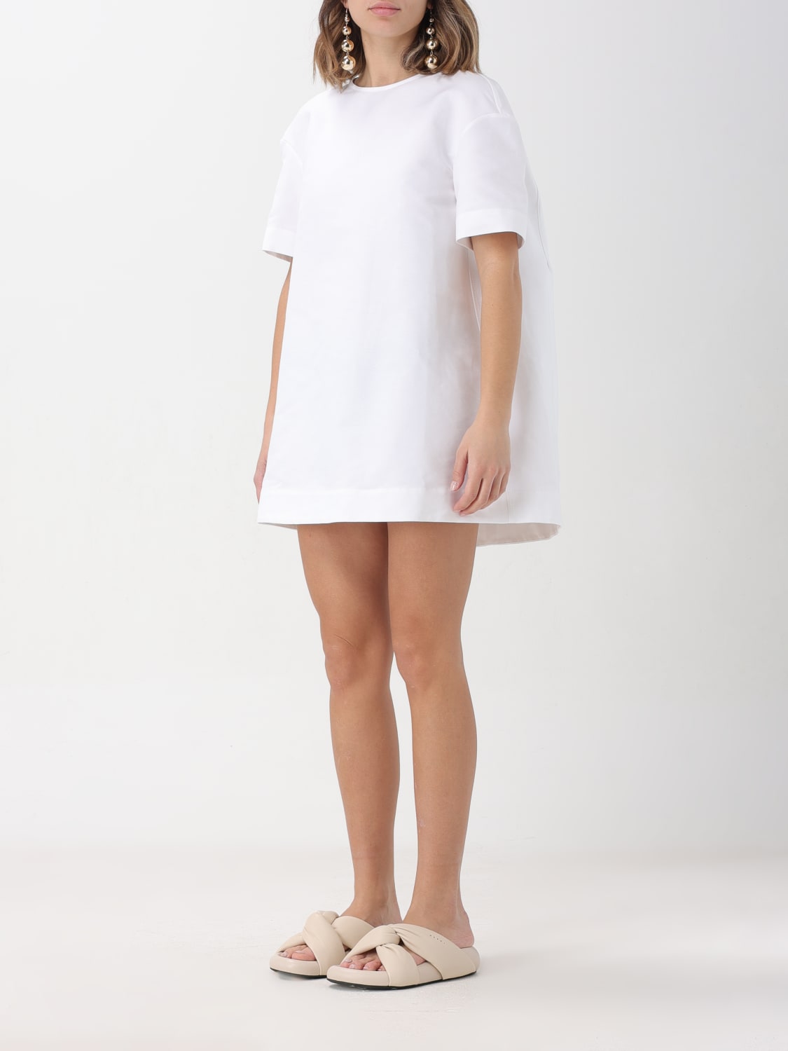 Marni Outlet Dress woman White Marni dress ABMA1171A0TCX28 online at GIGLIO.COM