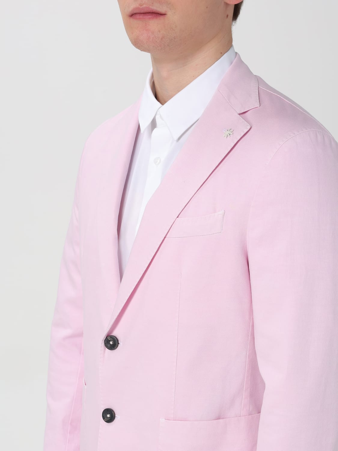 MANUEL RITZ JACKE: Blazer herren Manuel Ritz, Pink - Img 4