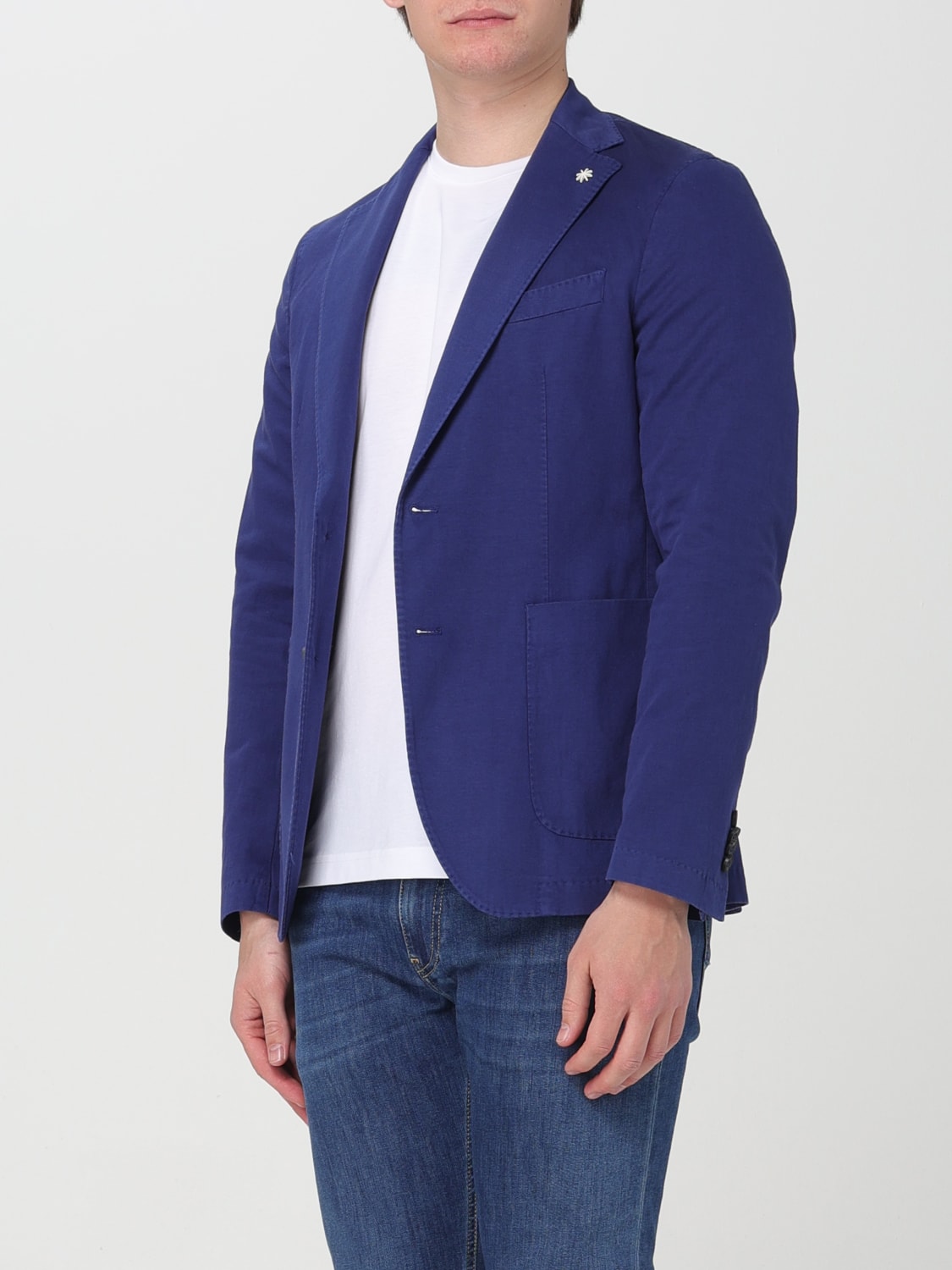 MANUEL RITZ BLAZER: Blazer herren Manuel Ritz, Blau 1 - Img 3