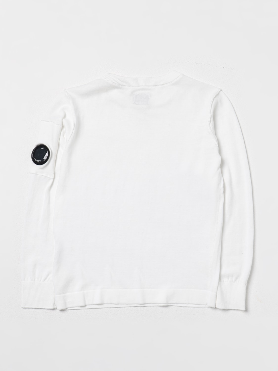 C.P. COMPANY SWEATER: Sweater kids C.P. Company, White - Img 2