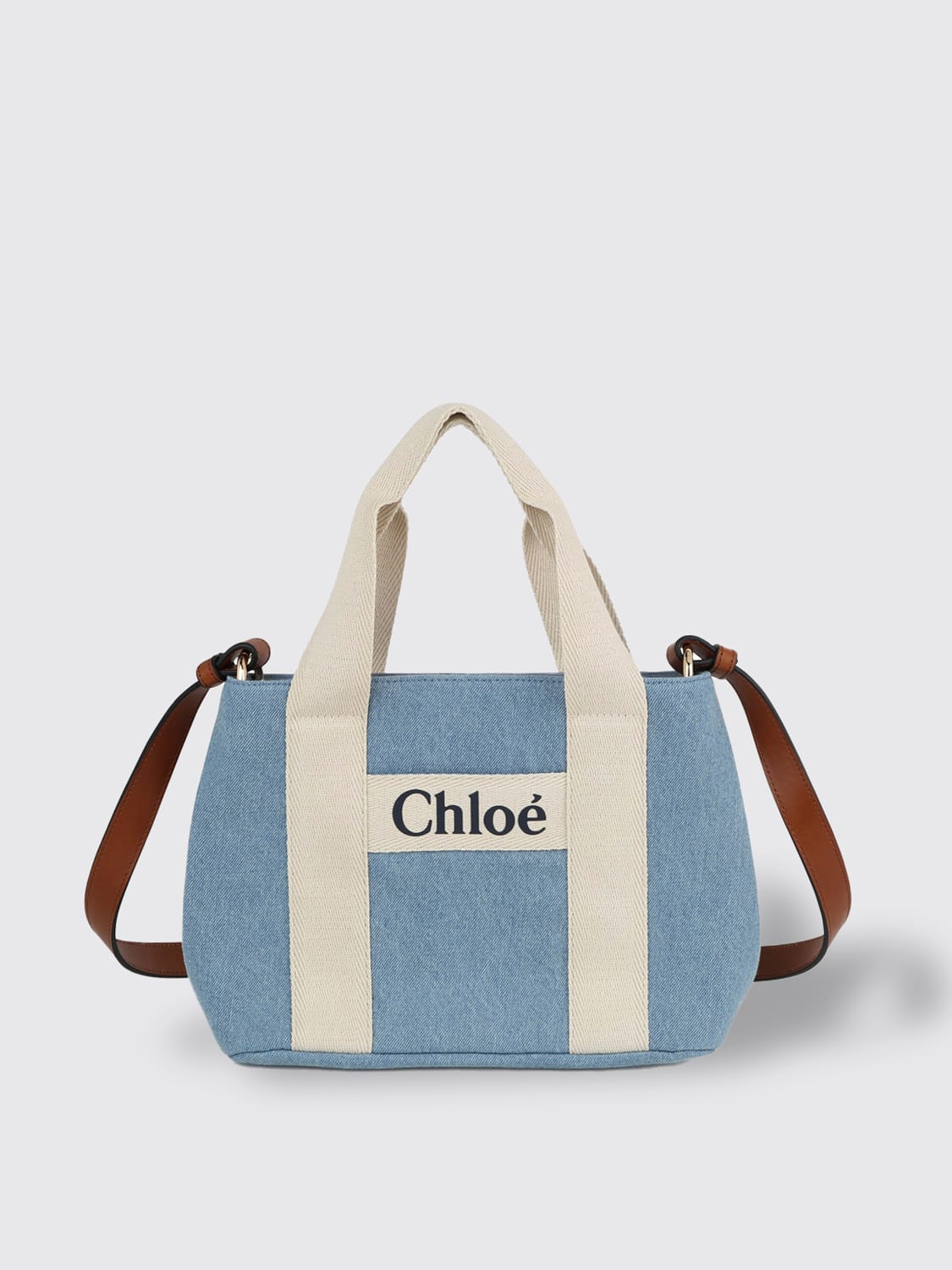 CHLOÉ: Bag kids - Blue | Chloé bag C20046 online at GIGLIO.COM