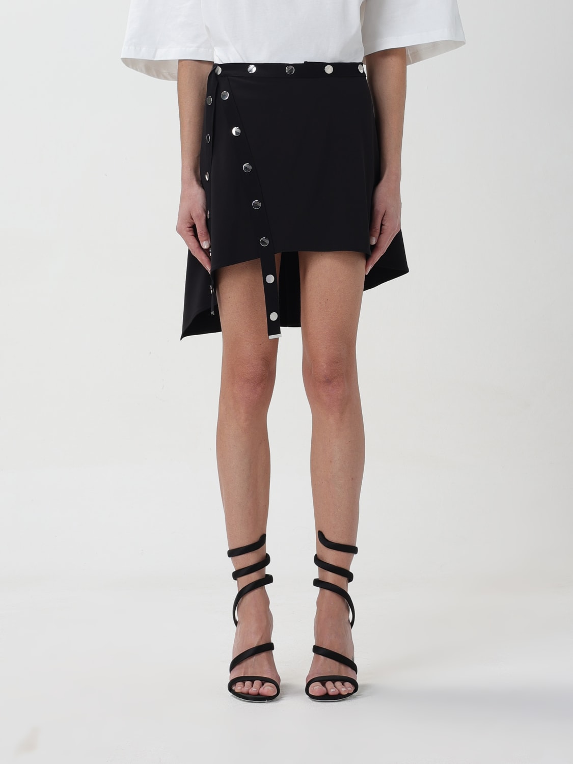 スカート THE ATTICO Woman Skirt Black 241WCS181A014 100 The Attico Outlet: Skirt woman - Black | The Attico skirt