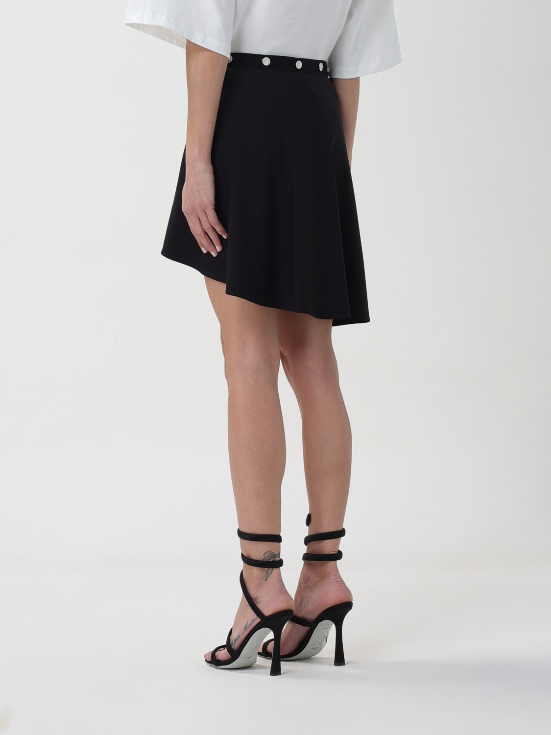 スカート THE ATTICO Woman Skirt Black 241WCS181A014 100 The Attico Outlet: Skirt woman - Black | The Attico skirt