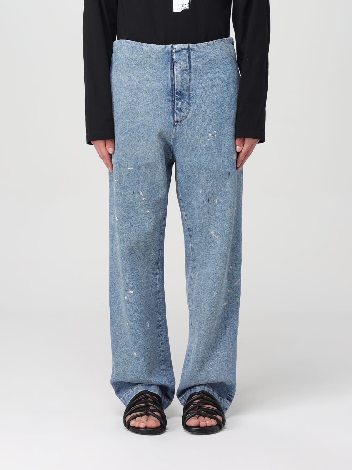 MM6 MAISON MARGIELA JEANS: Jeans men Mm6 Maison Margiela, Blue - Img 1