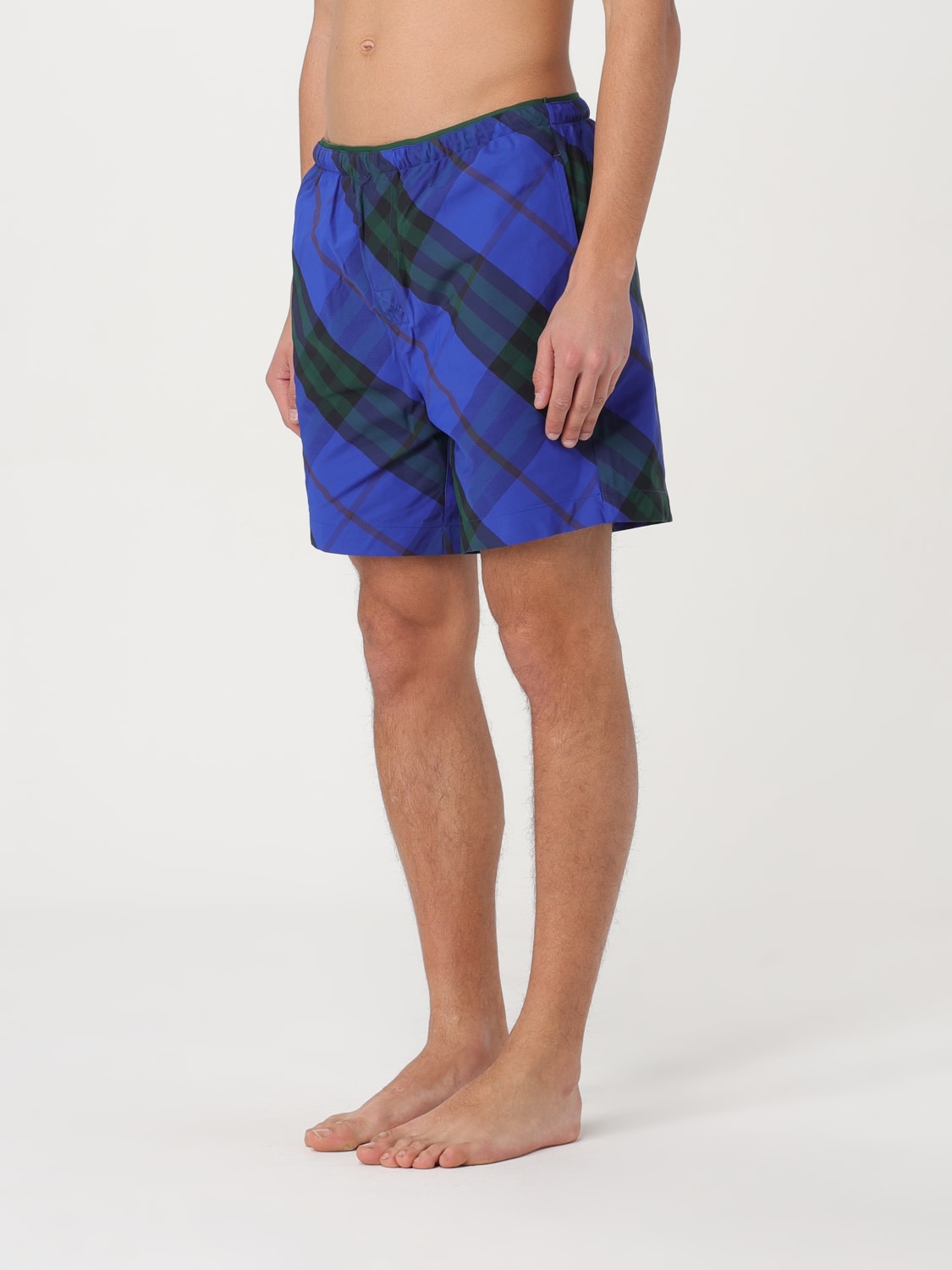 BURBERRY SWIMSUIT: Swimsuit men Burberry, Blue - Img 3