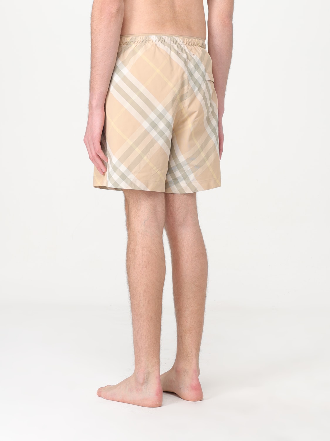 BURBERRY SWIMSUIT: Swimsuit men Burberry, Beige - Img 2