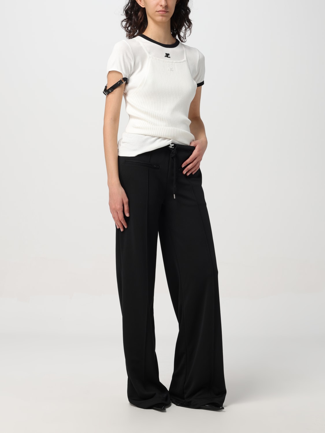 COURRÈGES PANTALÓN: Pantalón mujer CourrÈges, Negro - Img 2