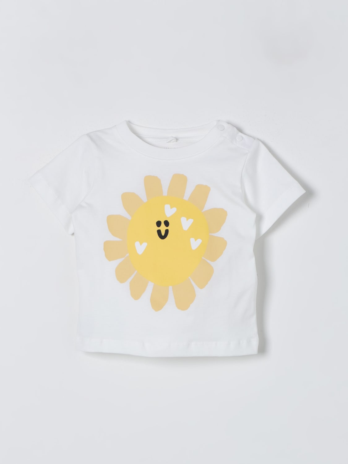 STELLA MCCARTNEY KIDS 티셔츠: 티셔츠 남아 Stella McCartney Kids, 베이지 - Img 1