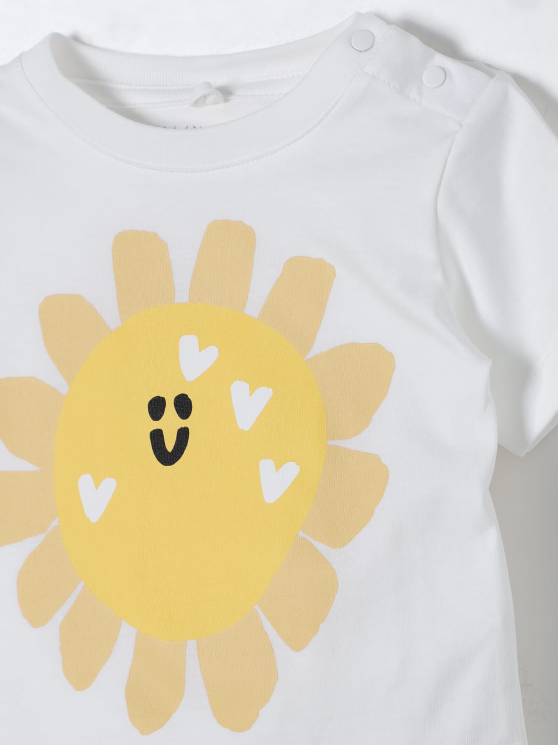 STELLA MCCARTNEY KIDS 티셔츠: 티셔츠 남아 Stella McCartney Kids, 베이지 - Img 3