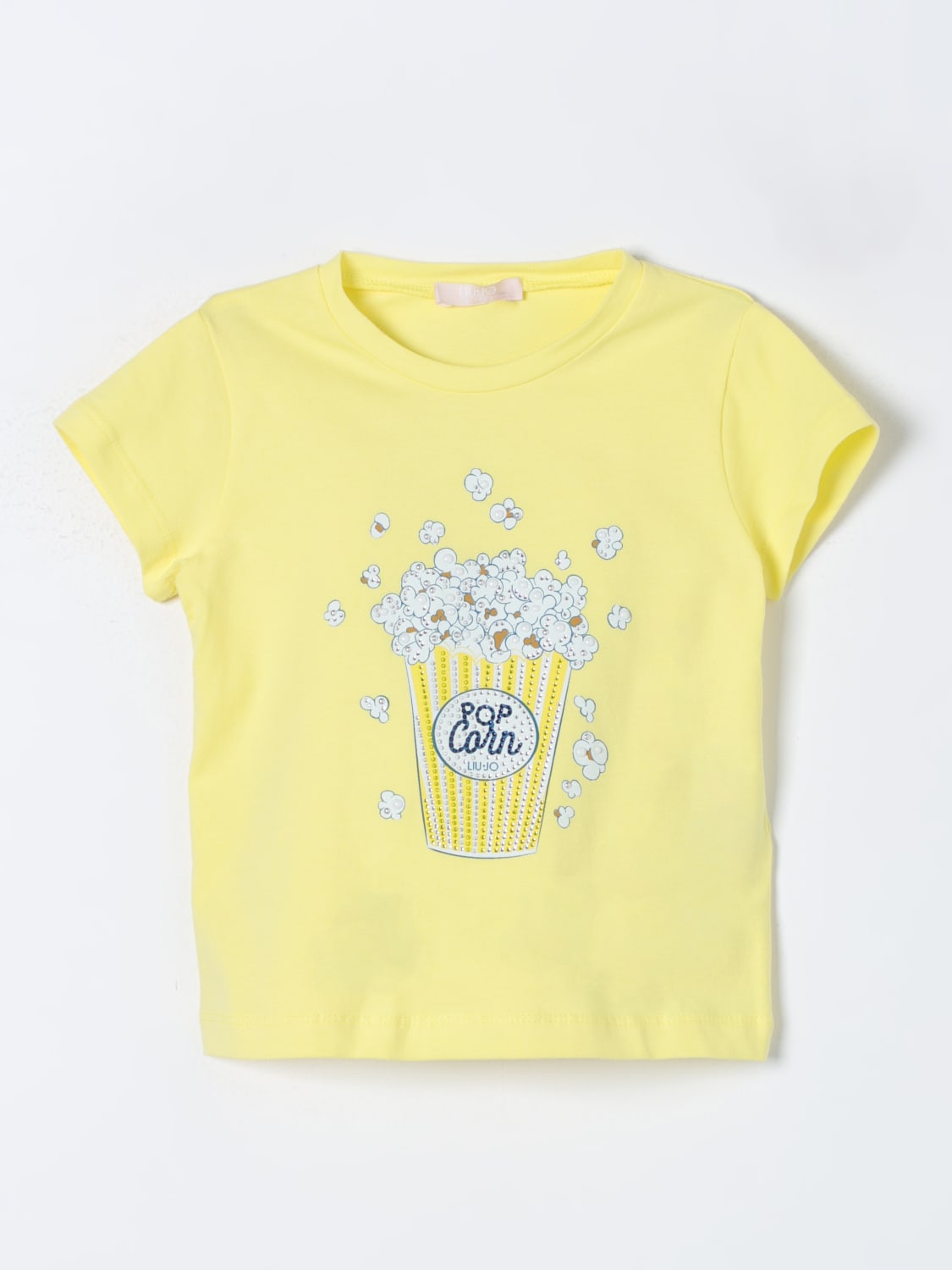 LIU JO T-SHIRT: T-shirt kids Liu Jo Kids, Yellow - Img 1