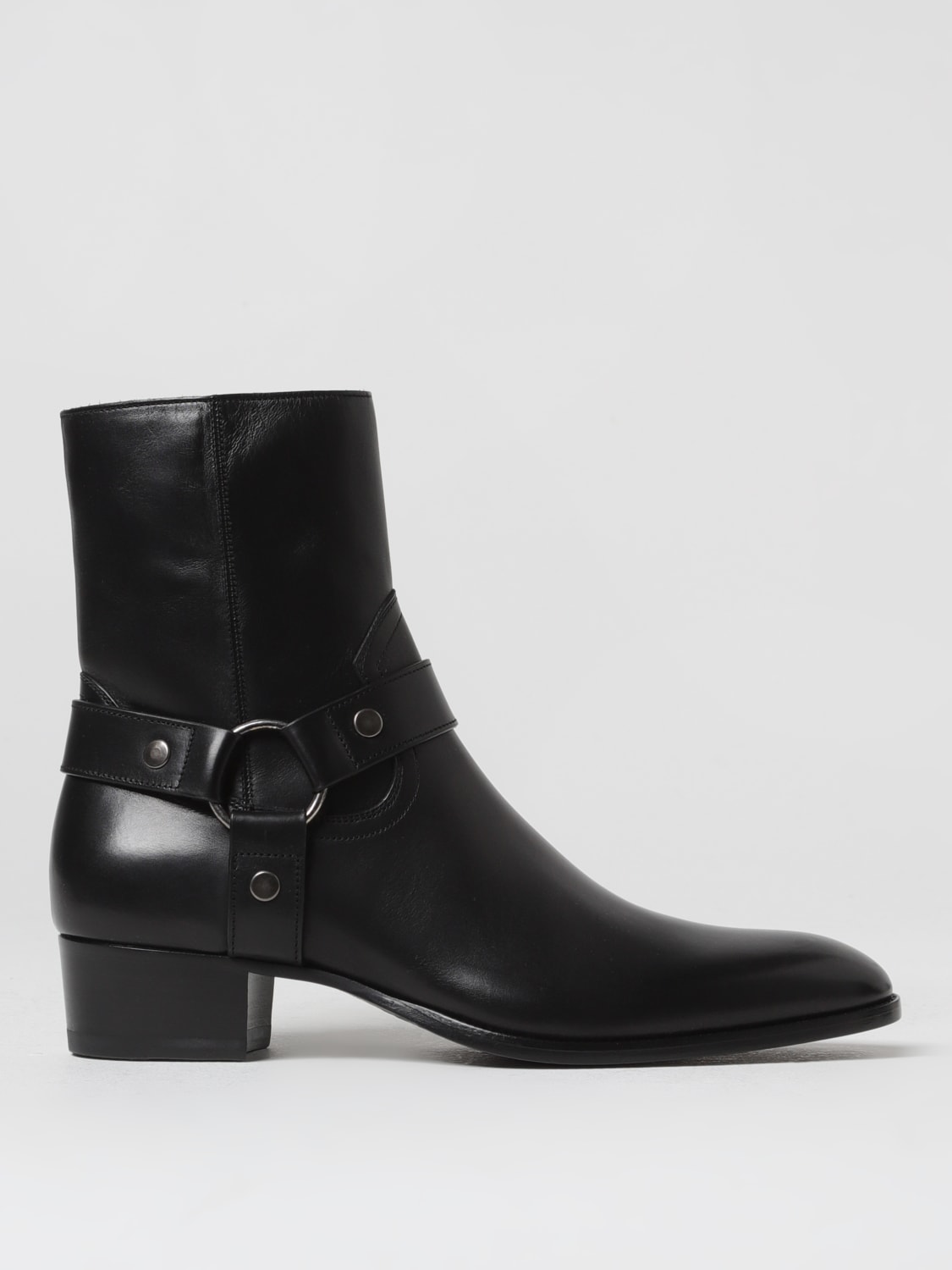 Giglio Stivaletto Wyatt Saint Laurent in pelle