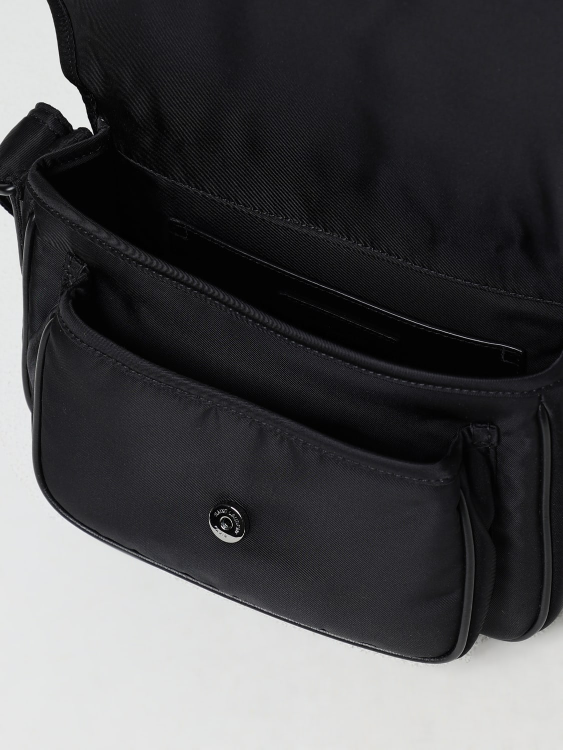 SAINT LAURENT: Bags men - Black | Saint Laurent shoulder bag