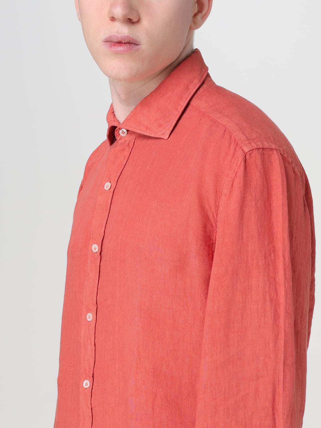 FAY CAMISA: Camisa hombre Fay, Rojo - Img 3