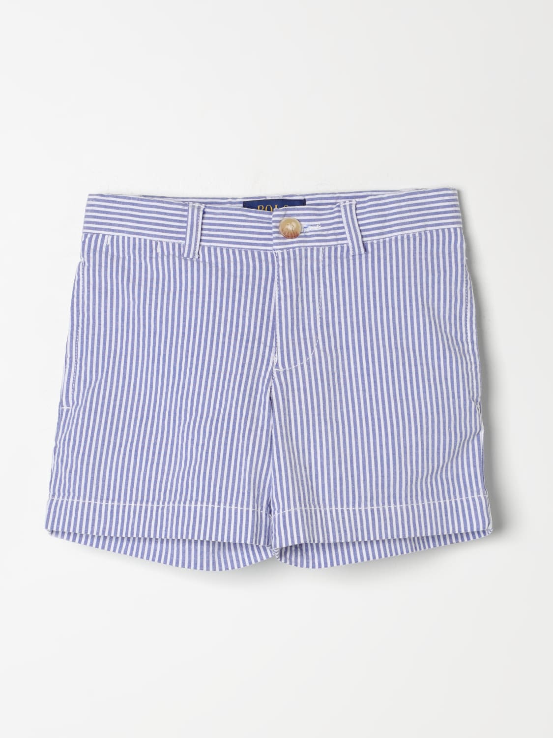 POLO RALPH LAUREN SHORTS: Shorts kids Polo Ralph Lauren, Blue - Img 1