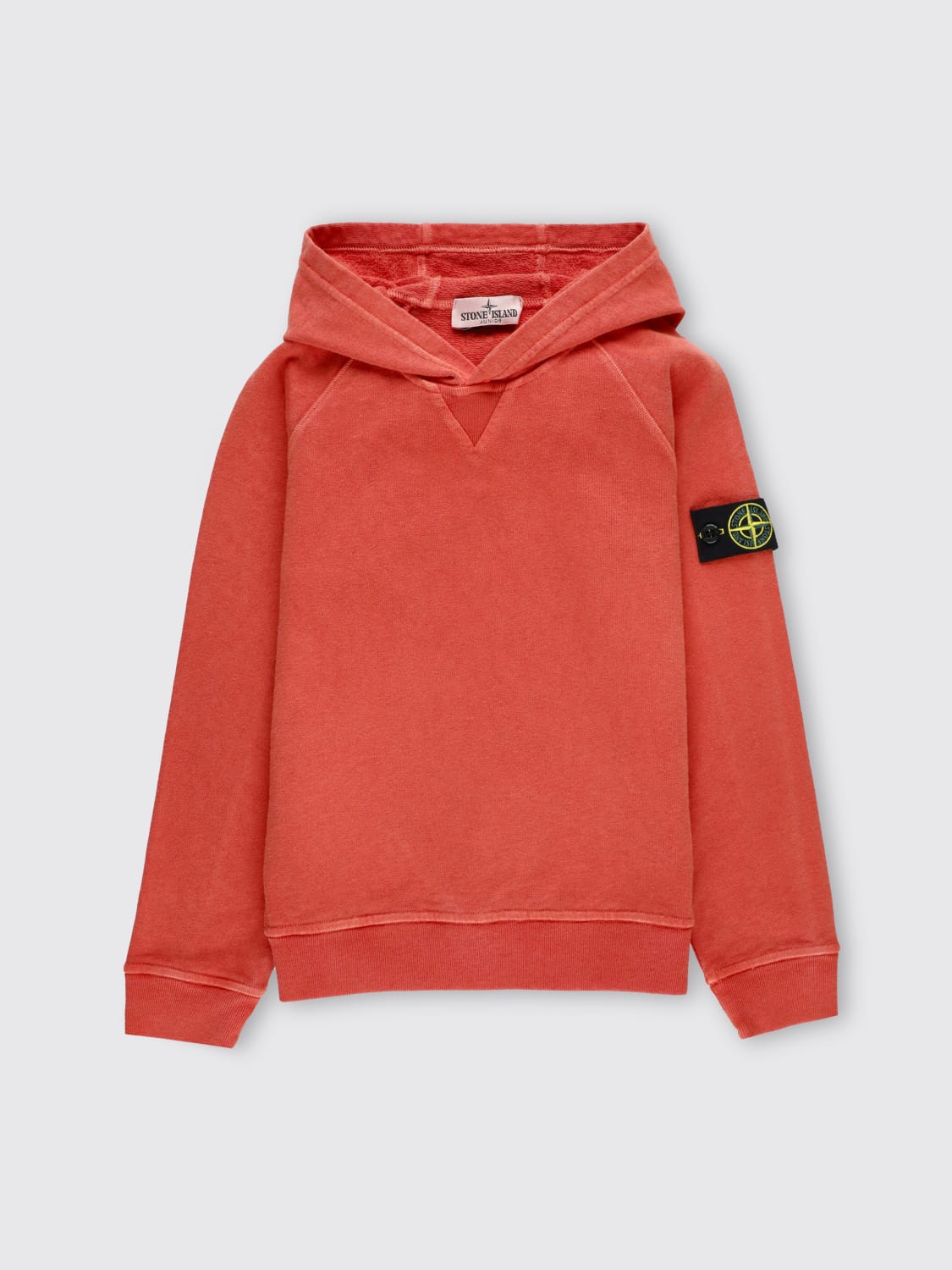 STONE ISLAND JUNIOR JERSEY: Jersey niños Stone Island Junior, Rojo - Img 1