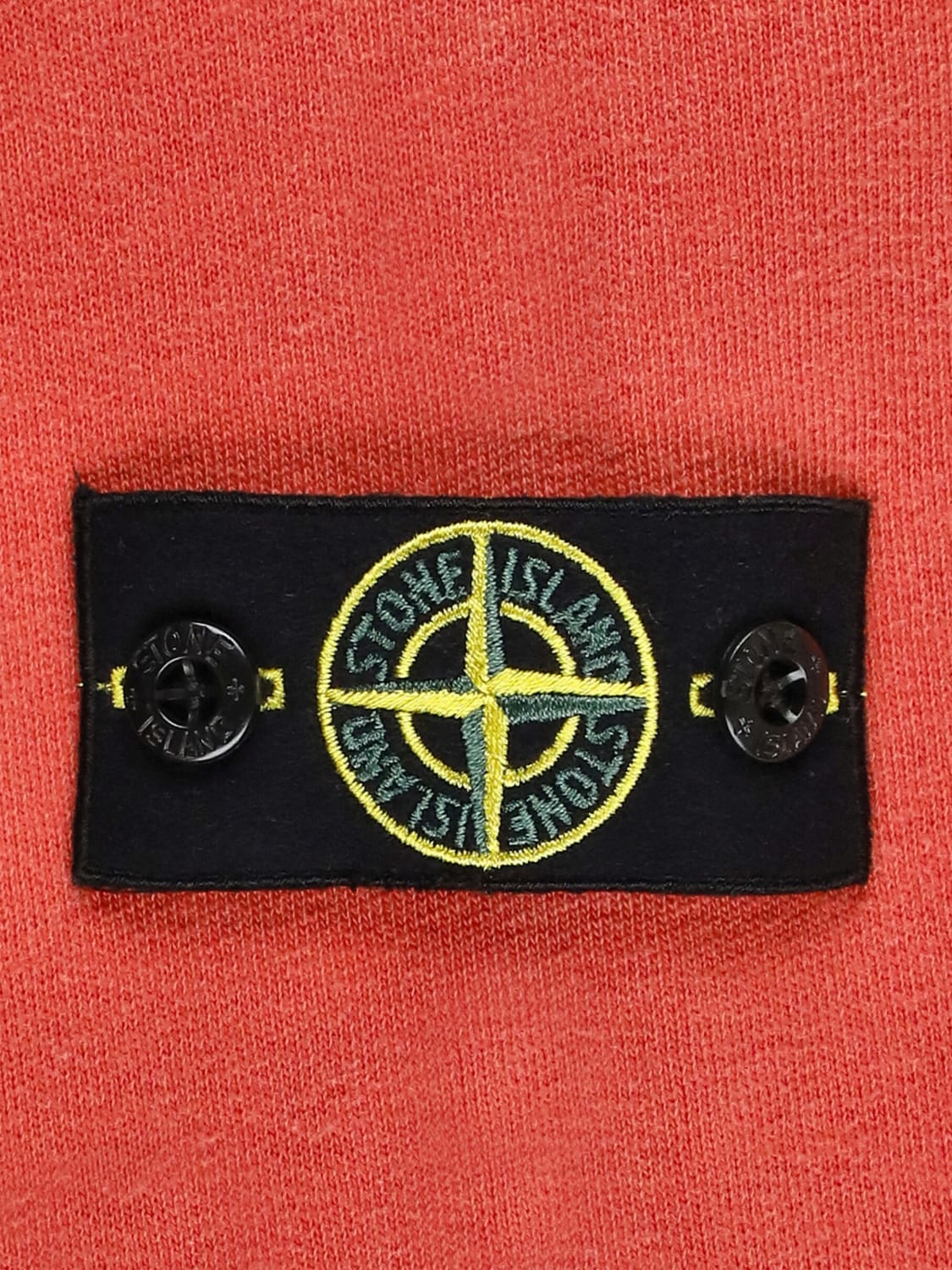 STONE ISLAND JUNIOR JERSEY: Jersey niños Stone Island Junior, Rojo - Img 3