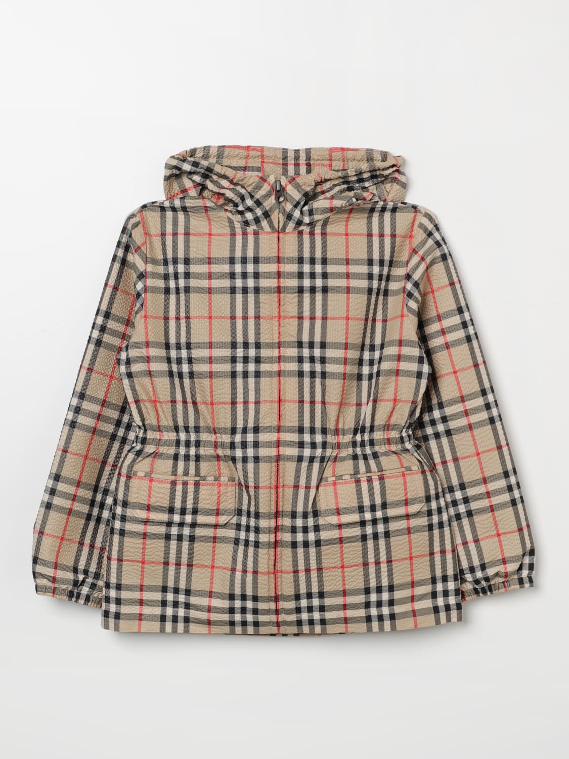 Burberry Outlet Veste enfant Beige Veste Burberry 8078293 en ligne sur GIGLIO.COM