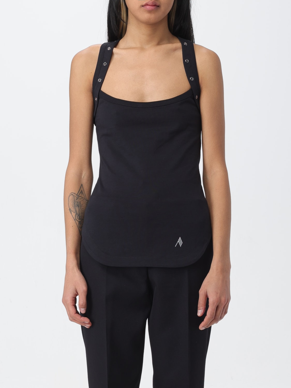 THE ATTICO TOP: Top woman The Attico, Black - Img 1