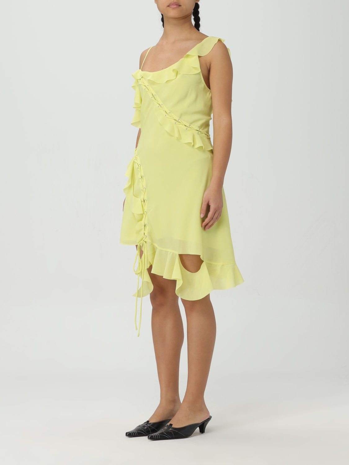 ACNE STUDIOS DRESS: Dress woman Acne Studios, Yellow - Img 4