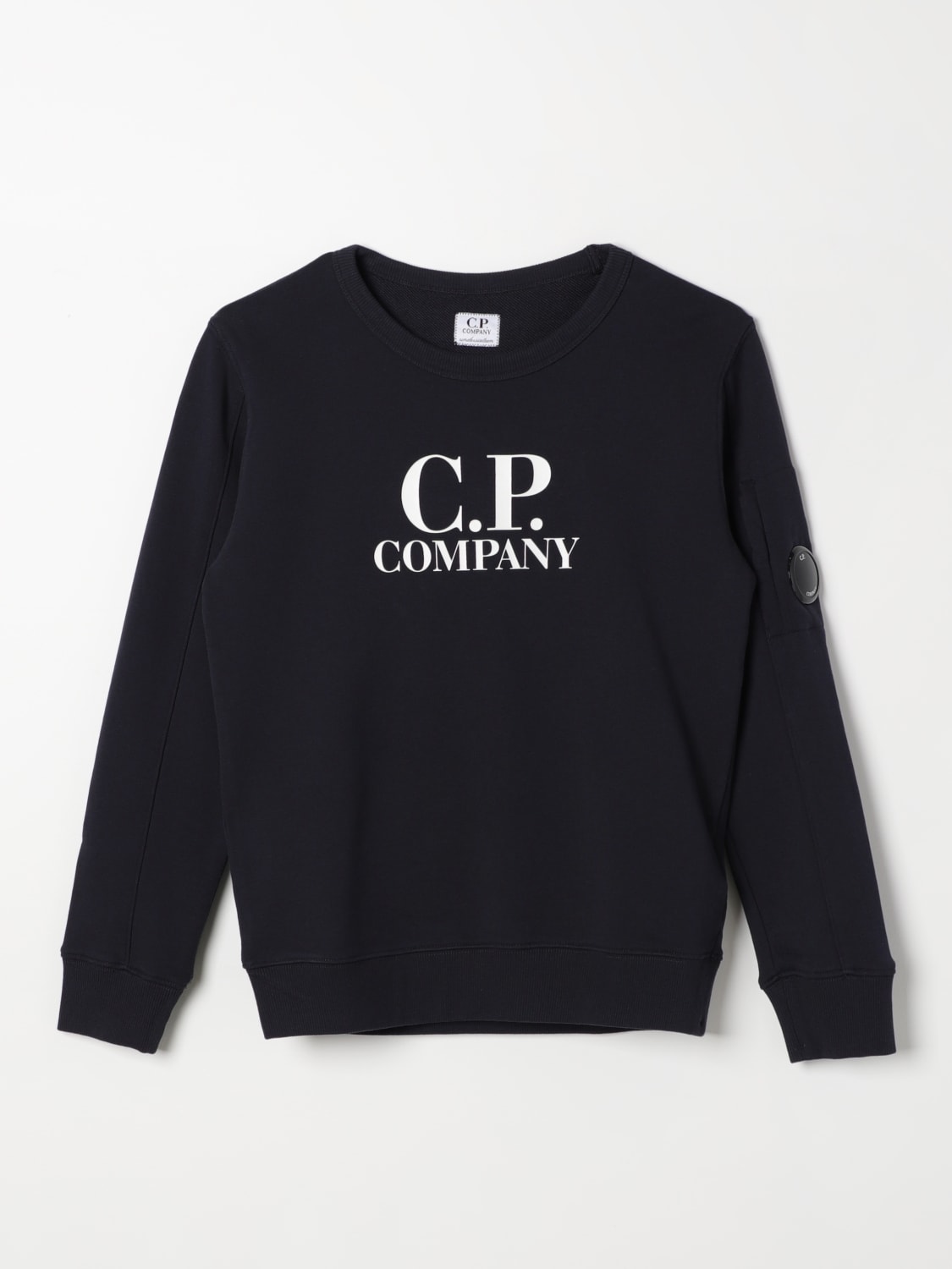 C.P. Company Outlet Sweater kids Blue C.P. Company sweater CUF00BLCA69 online at GIGLIO.COM