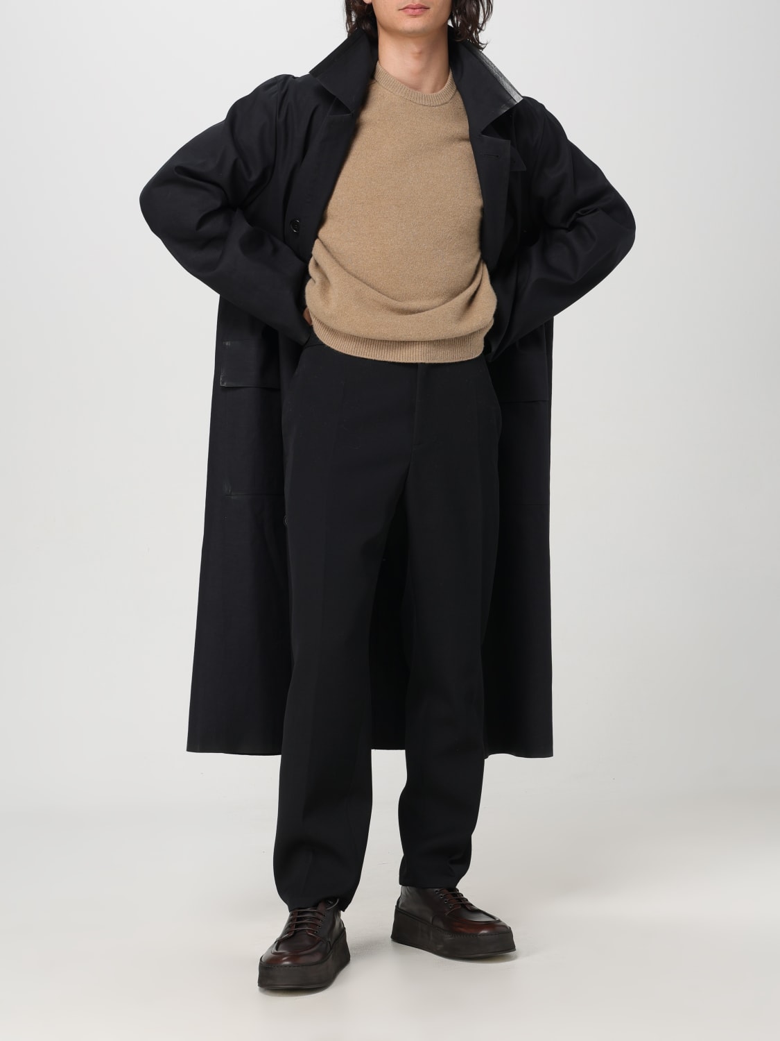 MAISON MARGIELA COAT: Coat men Maison Margiela, Black - Img 2