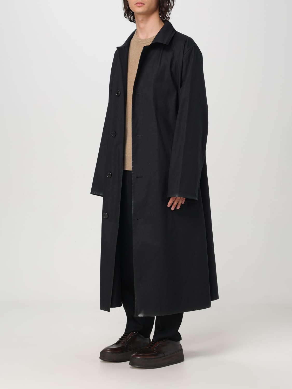 MAISON MARGIELA COAT: Coat men Maison Margiela, Black - Img 4